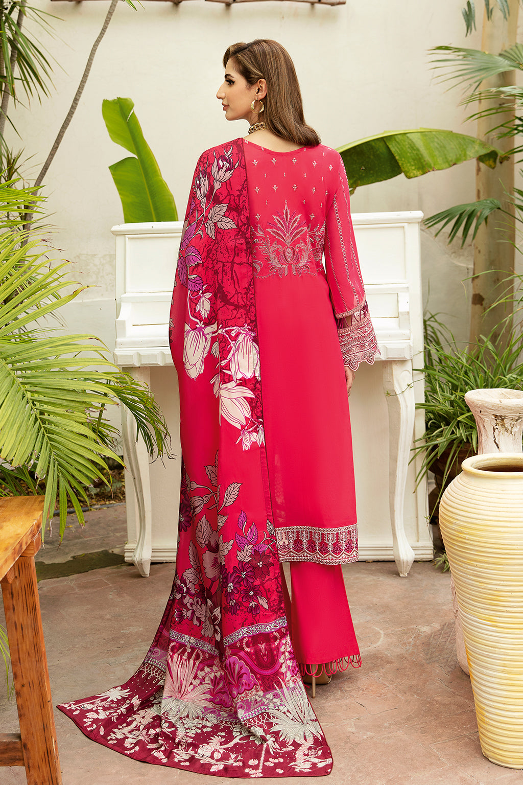 Ramsha | Luxury Lawn 24 | Y-810 -  Ramsha Casuals - Original Designer Dress - House of Maryam