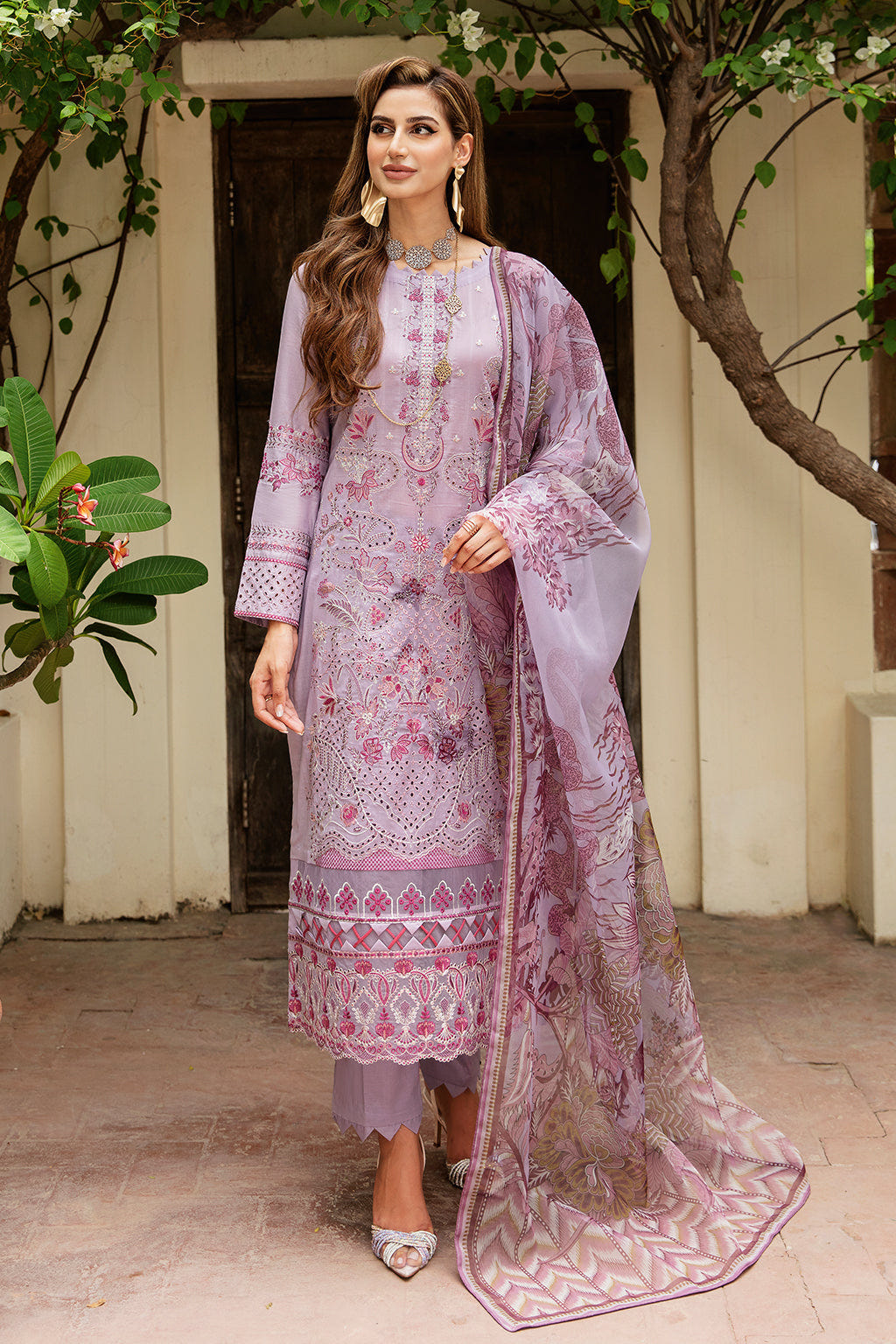 Ramsha | Luxury Lawn 24 | Y-804 -  Ramsha Casuals - Original Designer Dress - House of Maryam