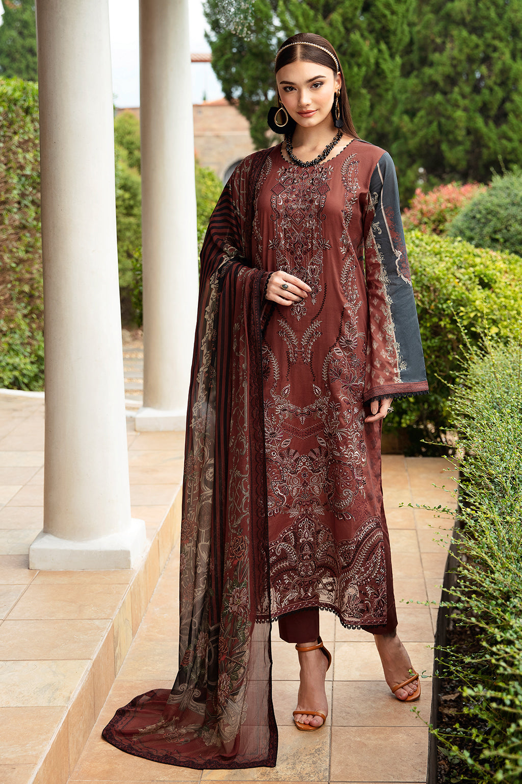 Ramsha | Riwayat Lawn Collection| Y-906 -  Ramsha Luxury - Original Designer Dress - House of Maryam