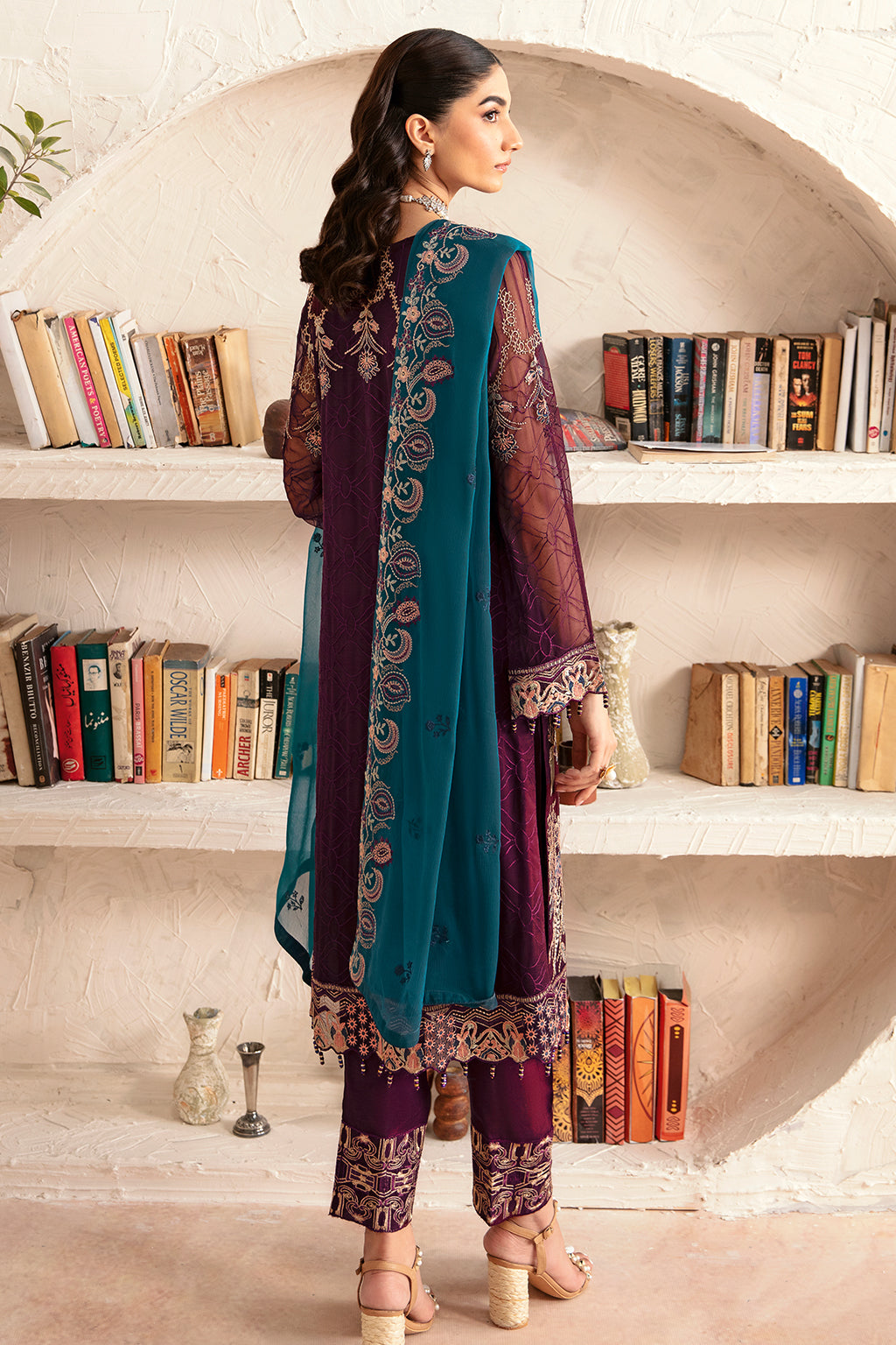 Ramsha | Rangoon Chiffon Collection 24 | D-1211 -  Ramsha Formal - Original Designer Dress - House of Maryam