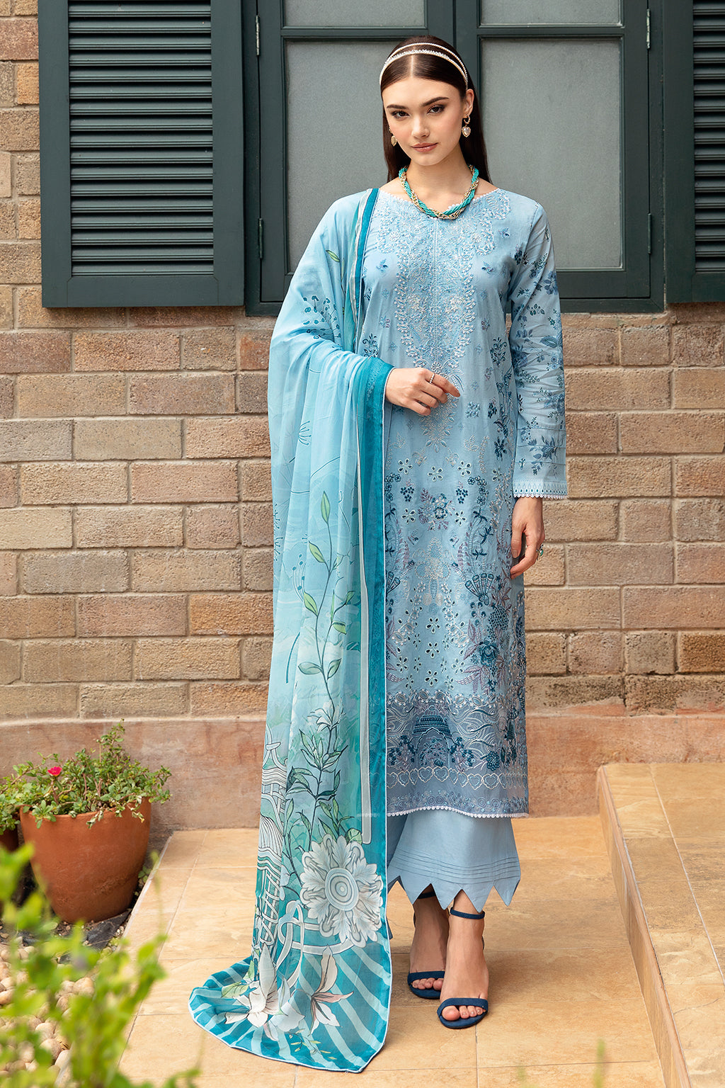 Ramsha | Riwayat Lawn Collection| Y-911 -  Ramsha Luxury - Original Designer Dress - House of Maryam