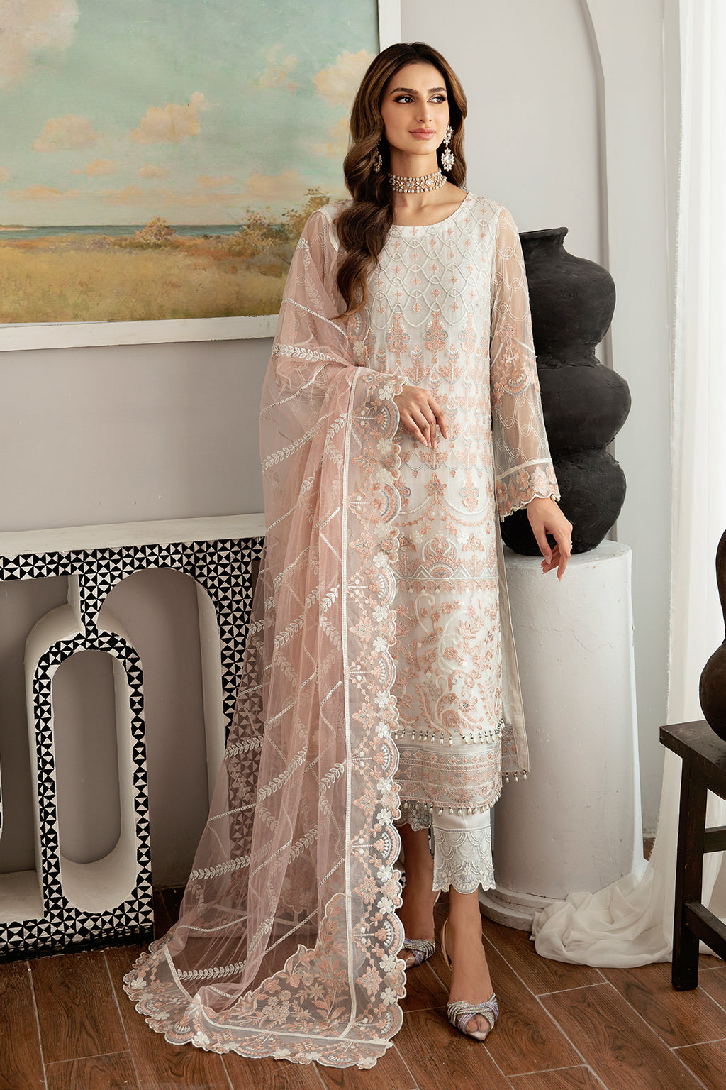 Ramsha | Rangoon Chiffon Collection 24 |D-1103