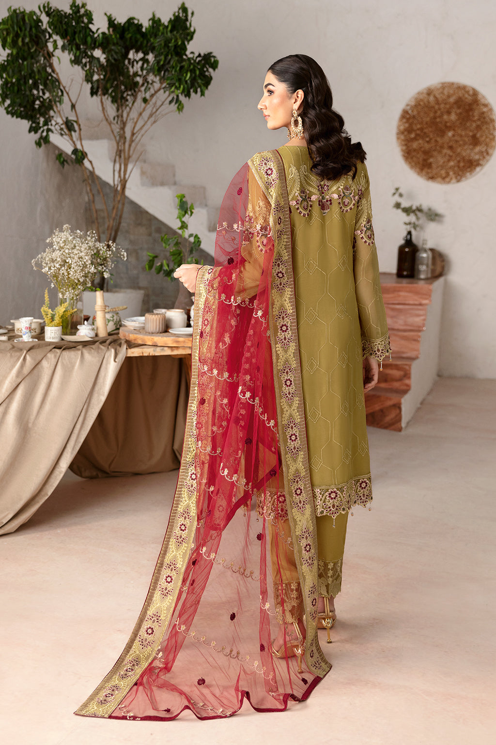 Ramsha | Rangoon Chiffon Collection 24 | D-1203 -  Ramsha Formal - Original Designer Dress - House of Maryam