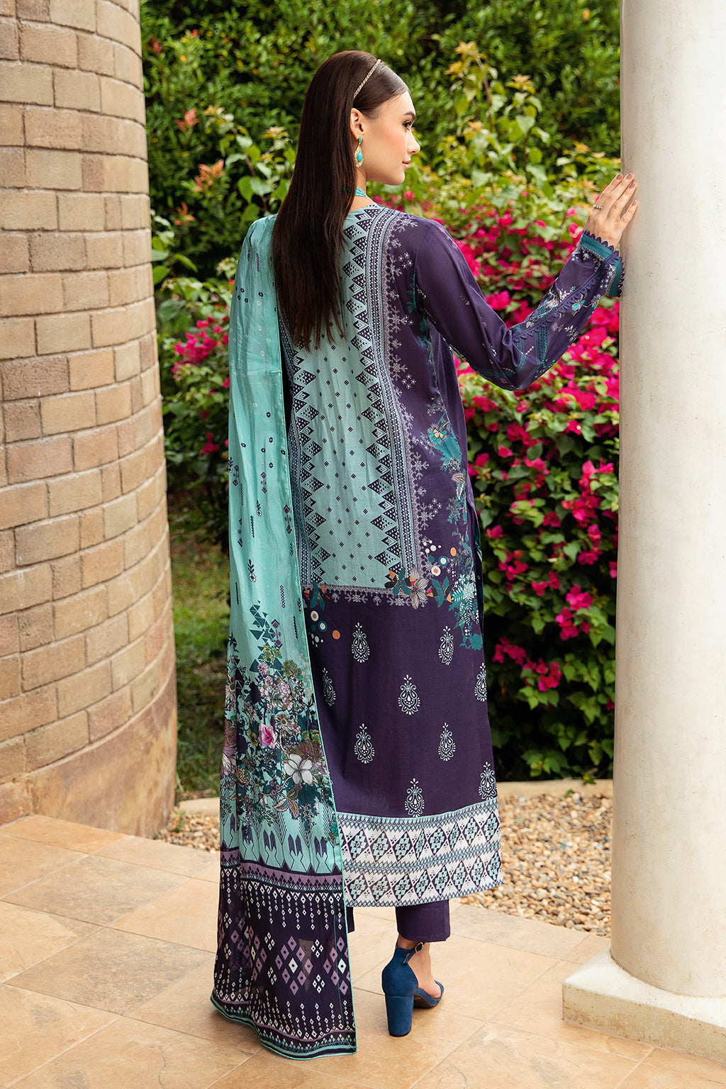 Ramsha | Riwayat Lawn Collection| Y-904 by Designer Ramsha - House of Maryam - Pakistani Designer Ethnic Wear in {{ shop.shopifyCountryName }}