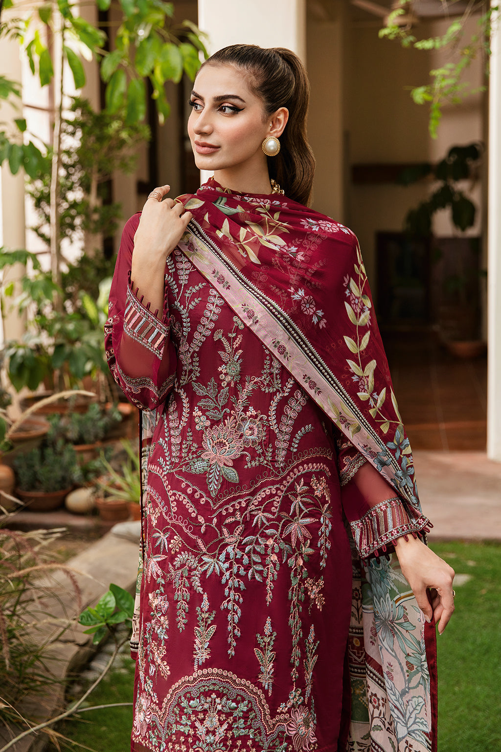 Ramsha | Luxury Lawn 24 | Y-801 -  Ramsha Casuals - Original Designer Dress - House of Maryam