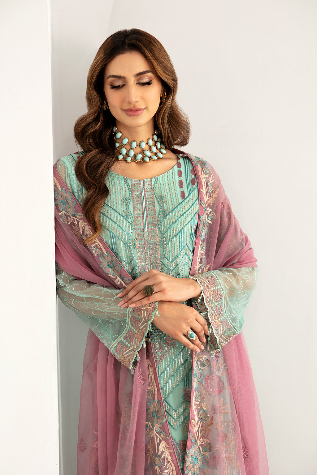 Ramsha | Rangoon Chiffon Collection 24 |D-1107