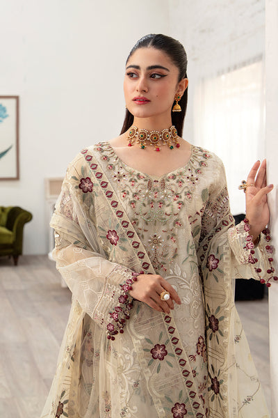 Ramsha | Minhal Organza Collection | M-1004 -  Ramsha Formal - Original Designer Dress - House of Maryam
