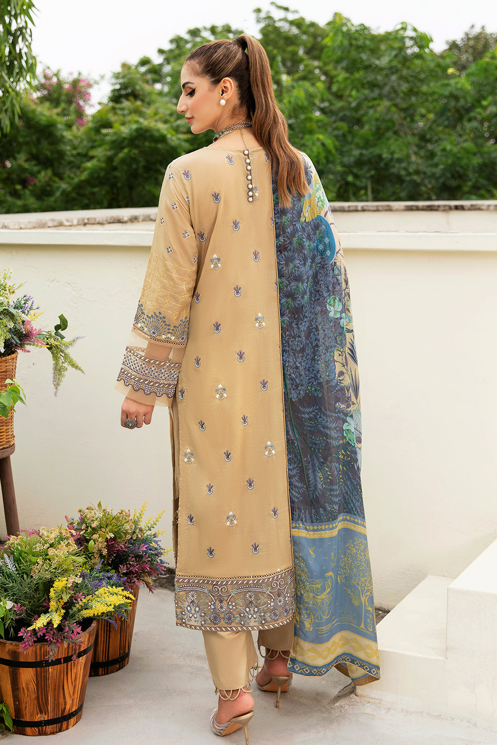 Ramsha | Riwayat Lawn Collection| Y-802