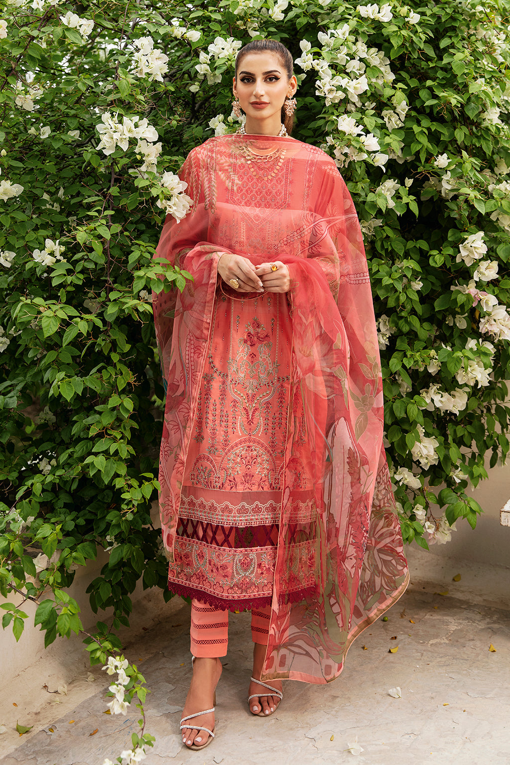 Ramsha | Luxury Lawn 24 | Y-807 by Designer Ramsha - House of Maryam - Pakistani Designer Ethnic Wear in {{ shop.shopifyCountryName }}