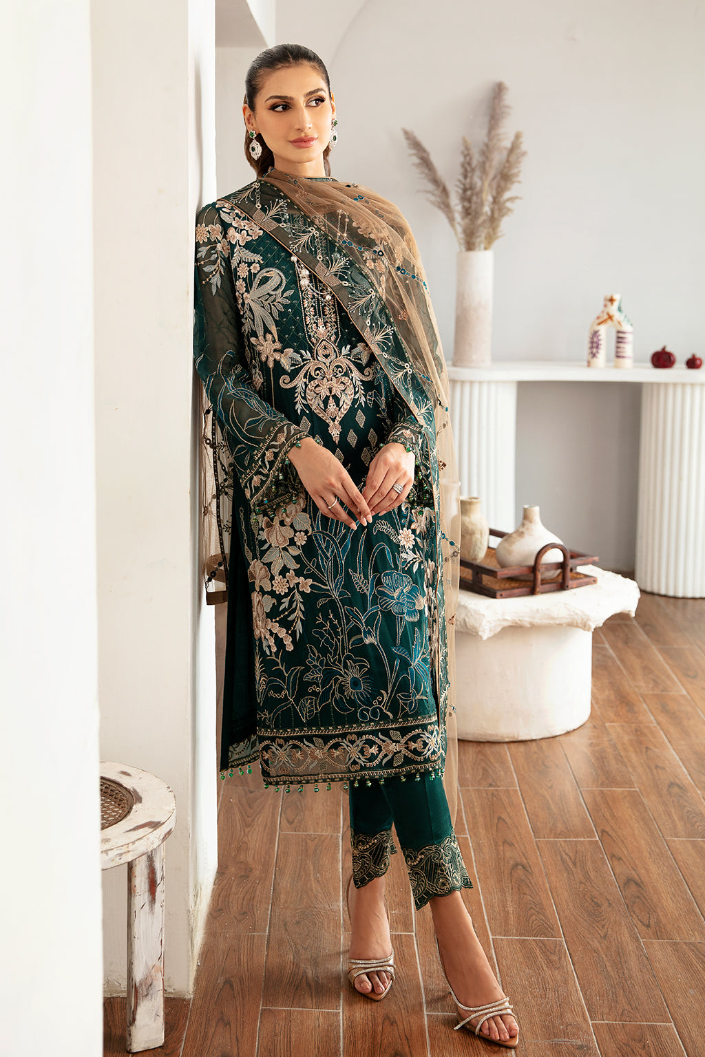 Ramsha | Rangoon Chiffon Collection 24 |D-1101 -  Ramsha Formal - Original Designer Dress - House of Maryam