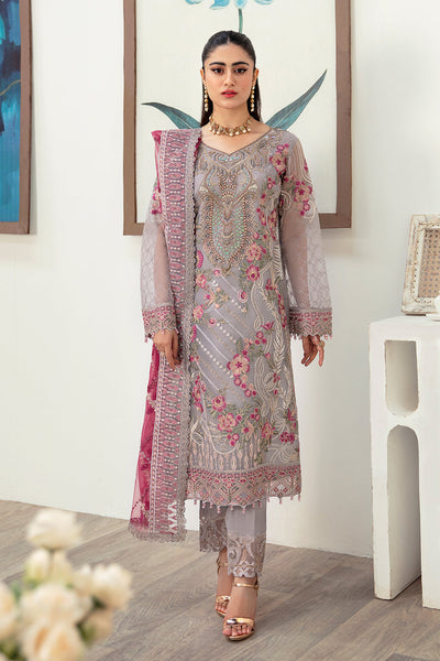 Ramsha | Minhal Organza Collection | M-1008 -  Ramsha Formal - Original Designer Dress - House of Maryam