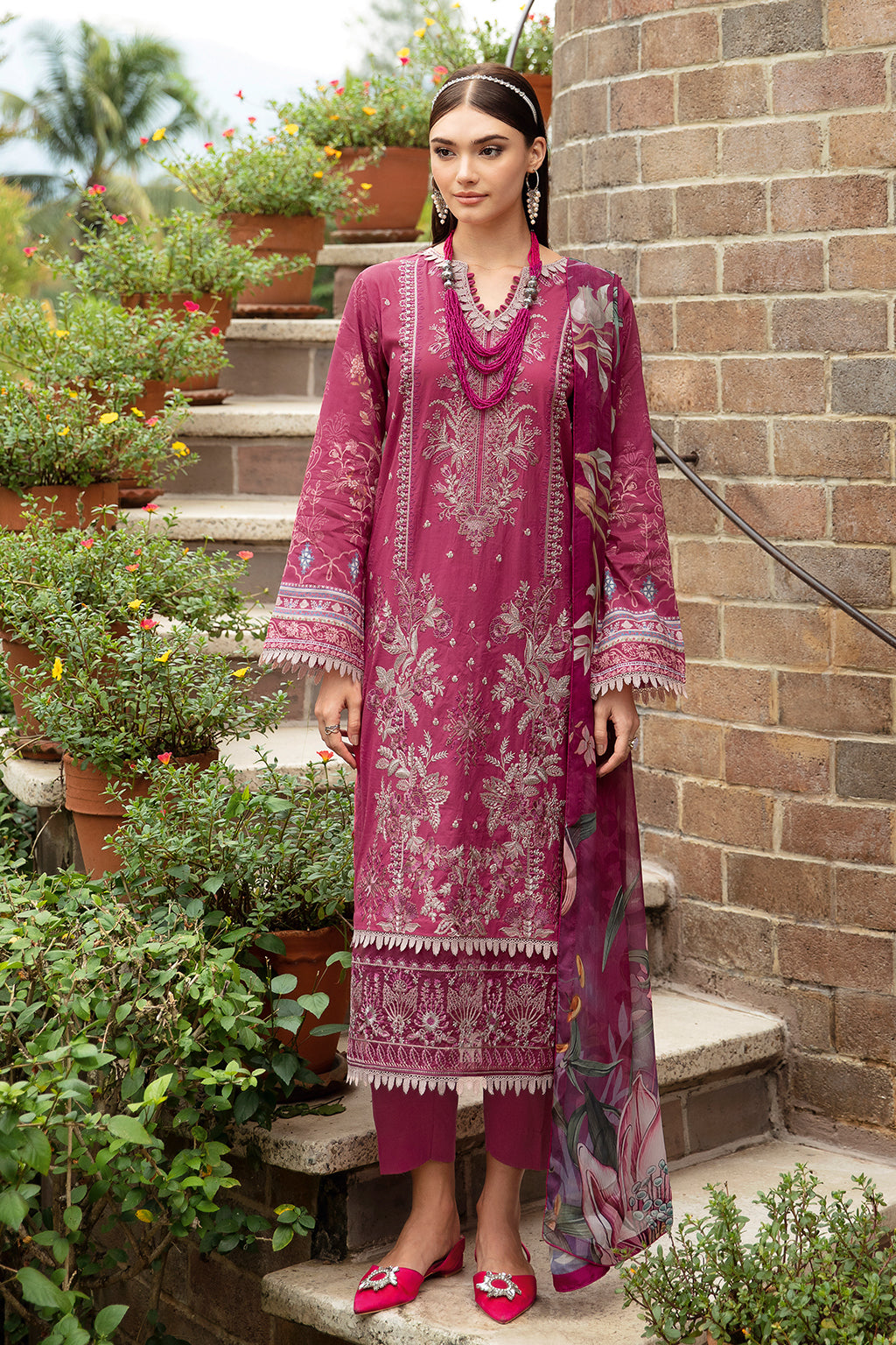 Ramsha | Riwayat Lawn Collection| Y-908 -  Ramsha Luxury - Original Designer Dress - House of Maryam