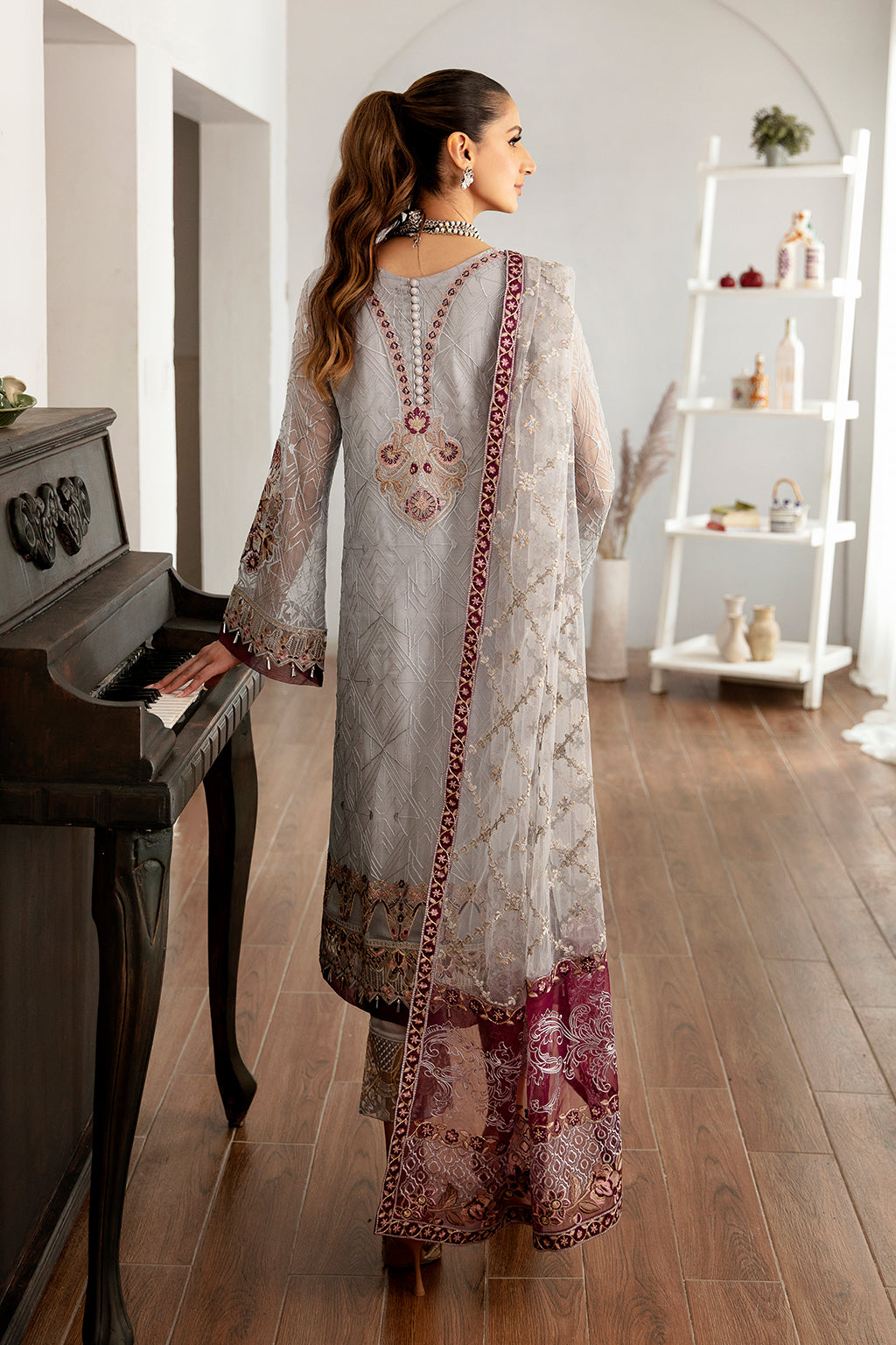 Ramsha | Rangoon Chiffon Collection 24 |D-1109