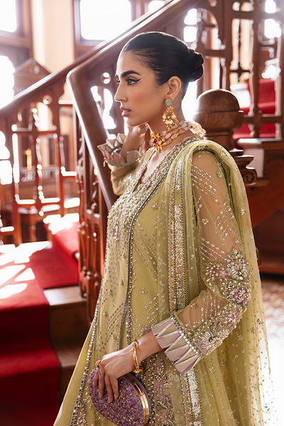 Soraya | Lumene Festive | OLIVINE -  Soraya Bridal - Original Designer Dress - House of Maryam
