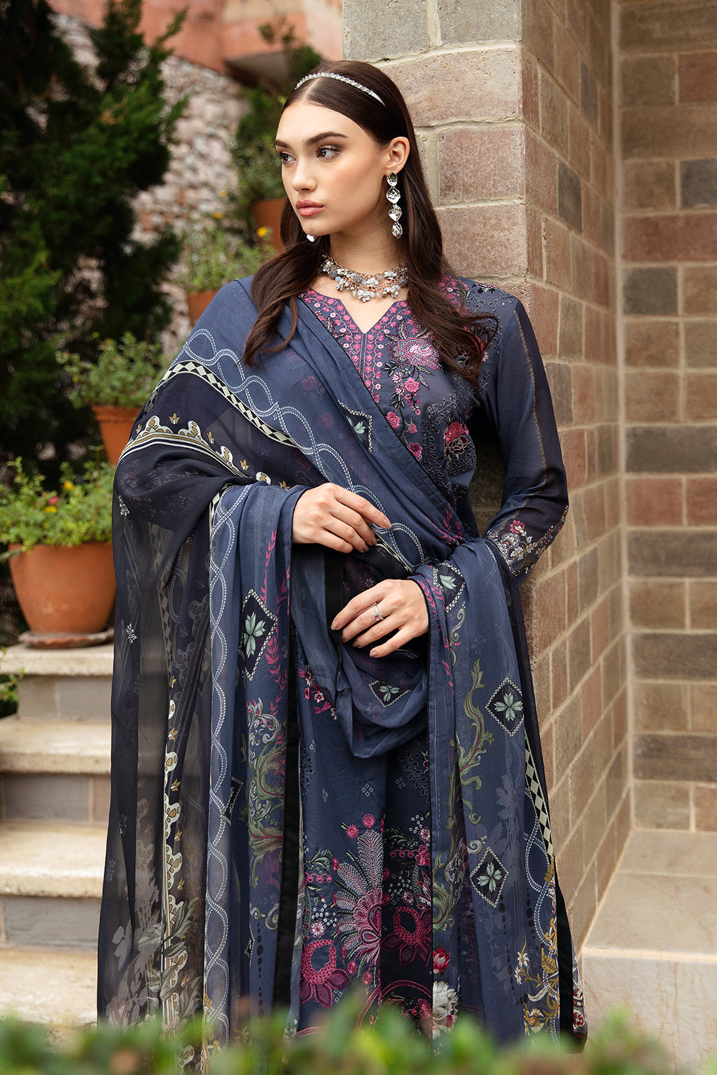 Ramsha | Riwayat Lawn Collection| Y-901