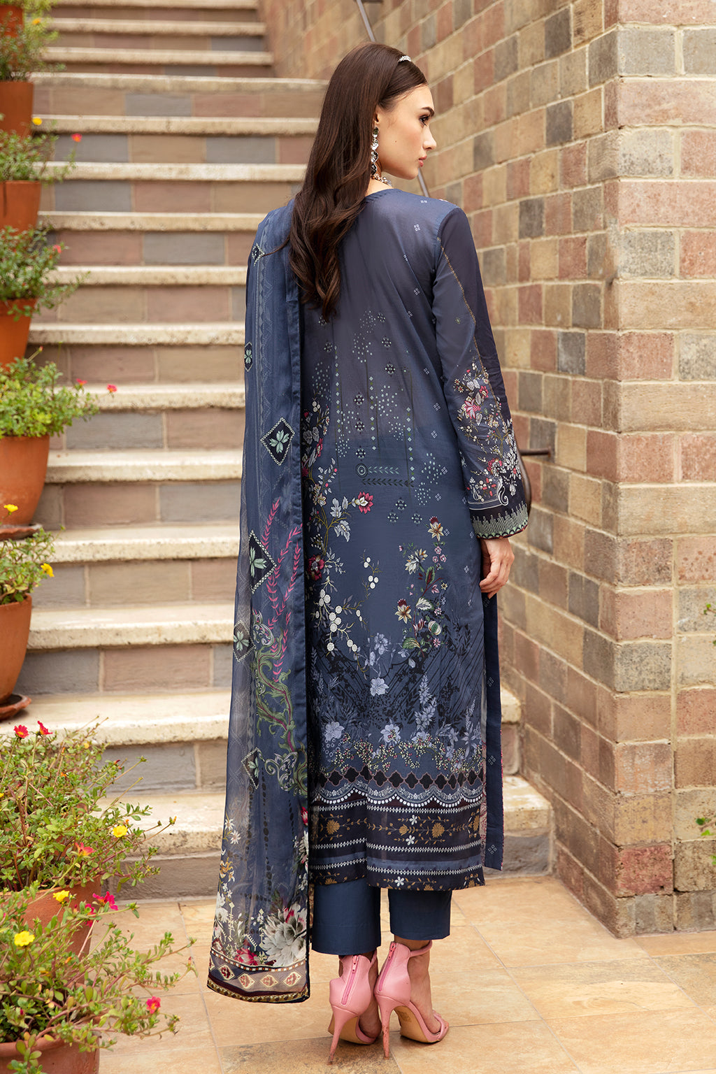 Ramsha | Riwayat Lawn Collection| Y-901