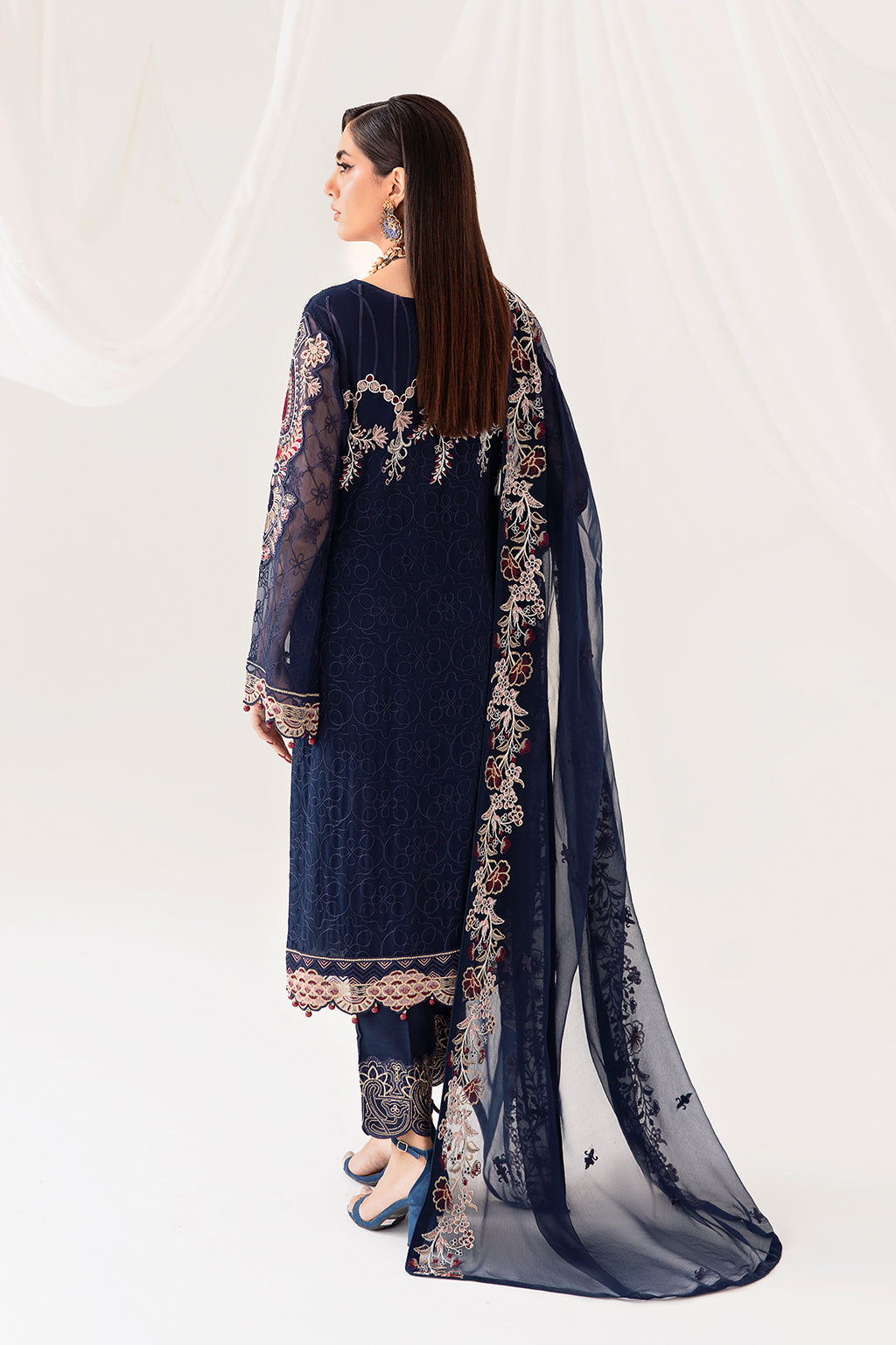 Ramsha | Rangoon Chiffon Collection 24 | D-1011 -  Ramsha Formal - Original Designer Dress - House of Maryam