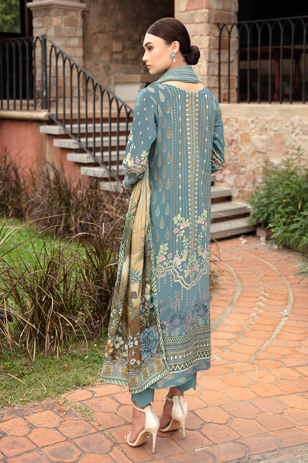 Ramsha | Riwayat Lawn Collection| Y-907 by Designer Ramsha - House of Maryam - Pakistani Designer Ethnic Wear in {{ shop.shopifyCountryName }}