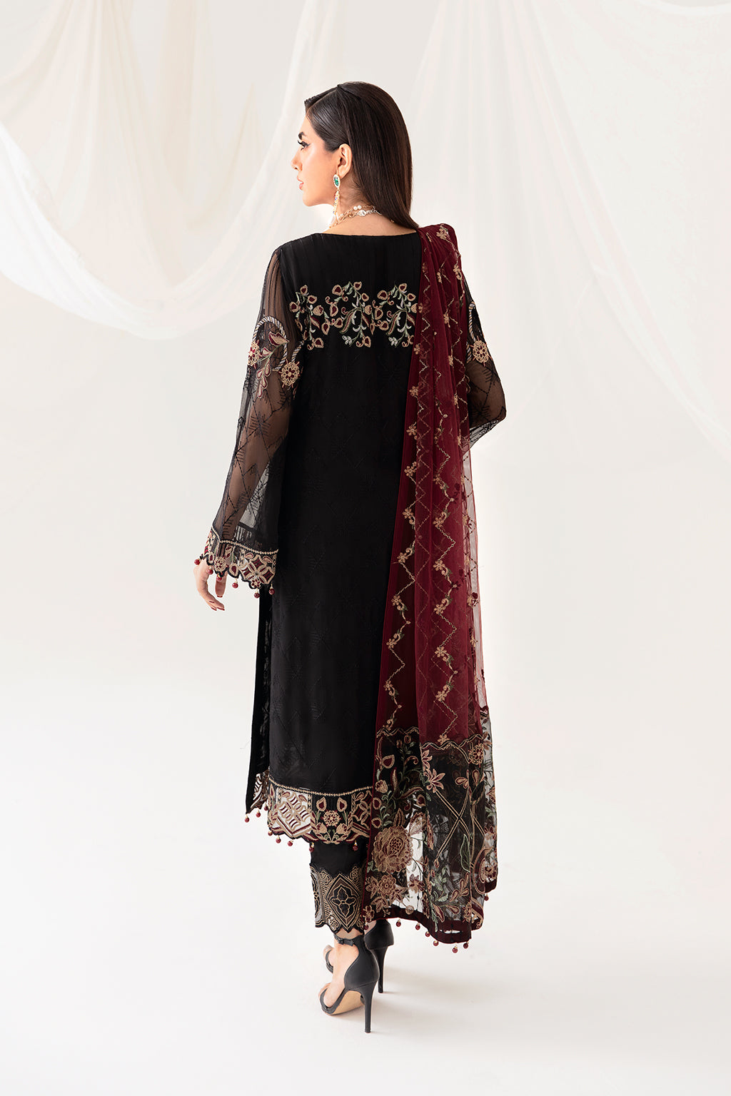 Ramsha | Rangoon Chiffon Collection 24 | D-1008 -  Ramsha Formal - Original Designer Dress - House of Maryam