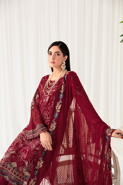 Ramsha | Rangoon Chiffon Collection 24 | D-1004 -  Ramsha Formal - Original Designer Dress - House of Maryam