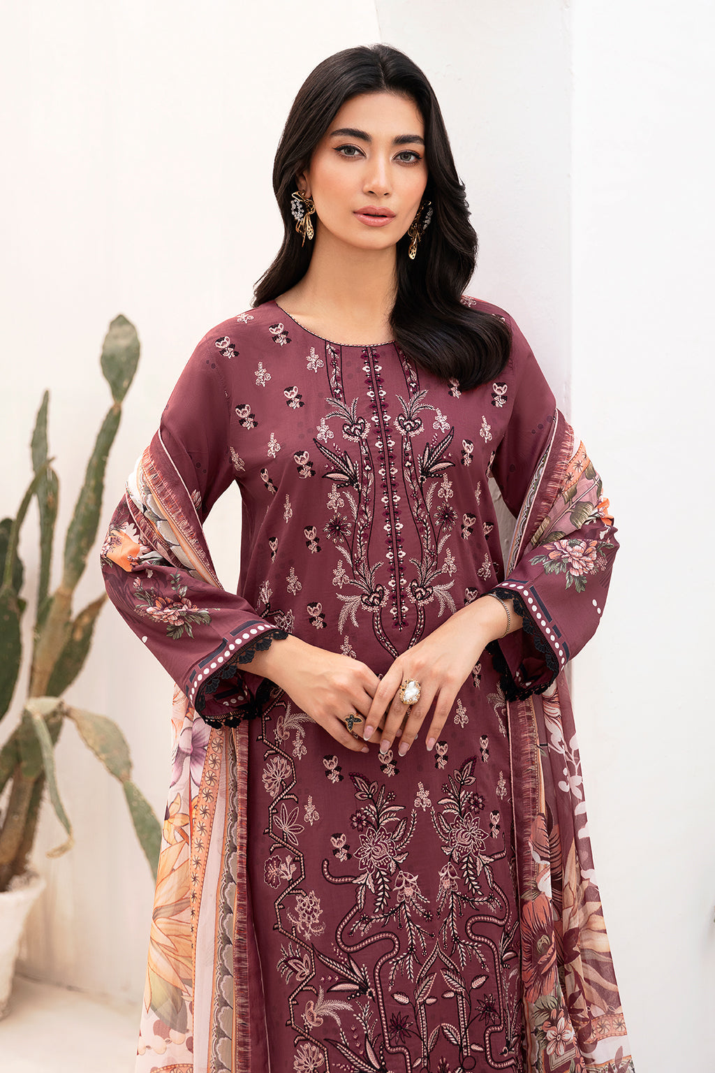 Ramsha | Mashaal Luxury Lawn | L-1108