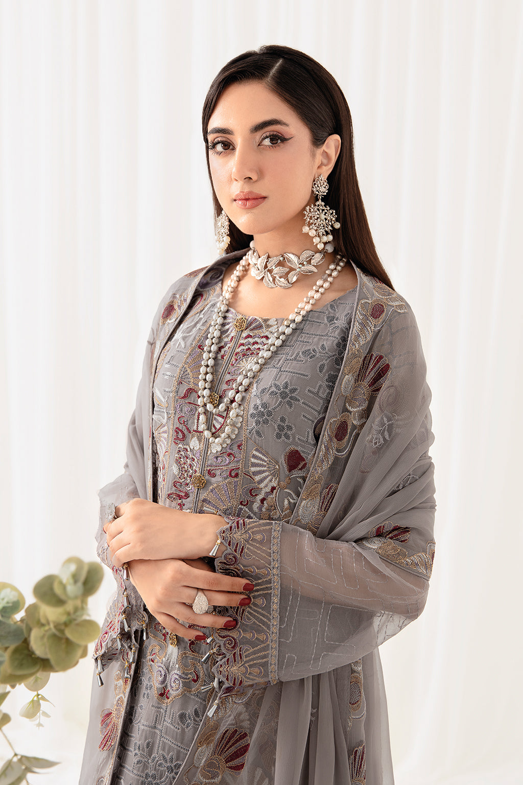 Ramsha | Rangoon Chiffon Collection 24 | D-1006 by Designer Ramsha - House of Maryam - Pakistani Designer Ethnic Wear in {{ shop.shopifyCountryName }}