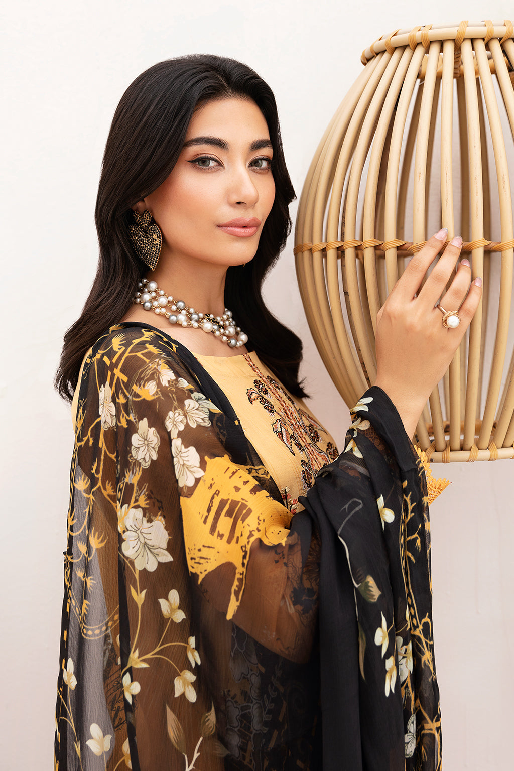 Ramsha | Mashaal Luxury Lawn | L-1111 -  Ramsha Luxury -  House of Maryam
