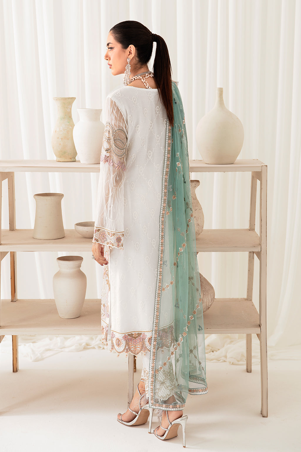 Ramsha | Rangoon Chiffon Collection 24 | D-1005 by Designer Ramsha - House of Maryam - Pakistani Designer Ethnic Wear in {{ shop.shopifyCountryName }}