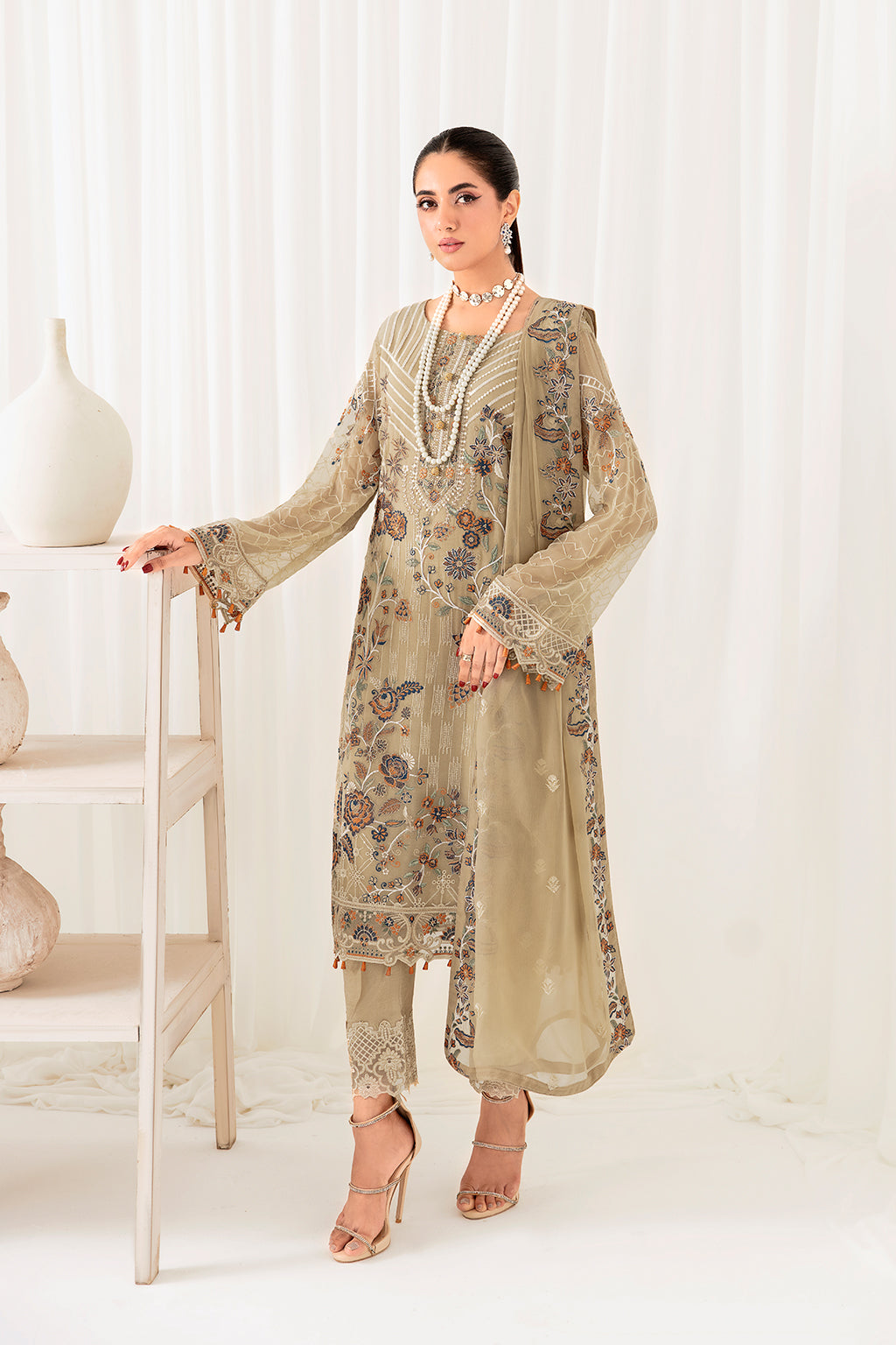 Ramsha | Rangoon Chiffon Collection 24 | D-1001