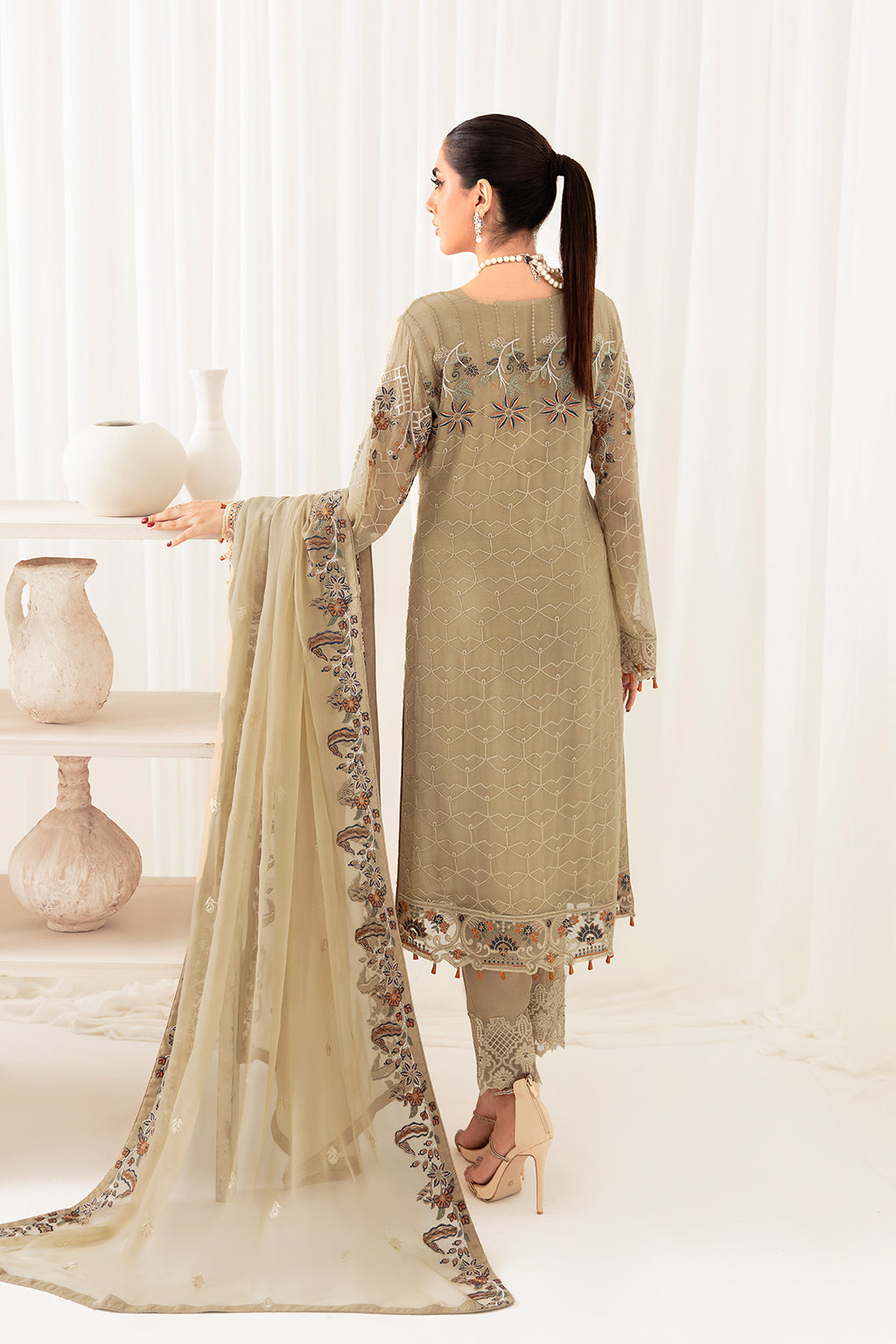 Ramsha | Rangoon Chiffon Collection 24 | D-1001 -  Ramsha Formal - Original Designer Dress - House of Maryam
