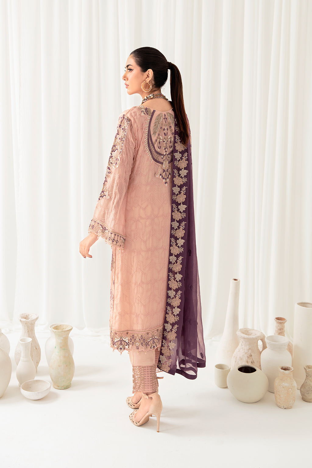 Ramsha | Rangoon Chiffon Collection 24 | D-1007 -  Ramsha Formal - Original Designer Dress - House of Maryam