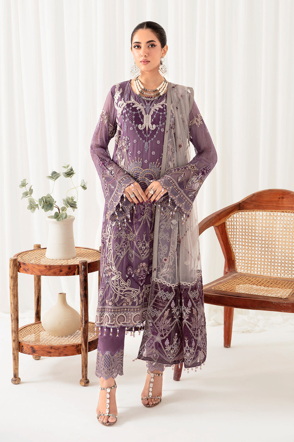 Ramsha | Rangoon Chiffon Collection 24 | D-1002 -  Ramsha Formal - Original Designer Dress - House of Maryam