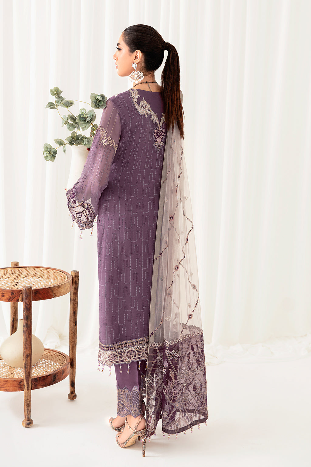 Ramsha | Rangoon Chiffon Collection 24 | D-1002 -  Ramsha Formal - Original Designer Dress - House of Maryam