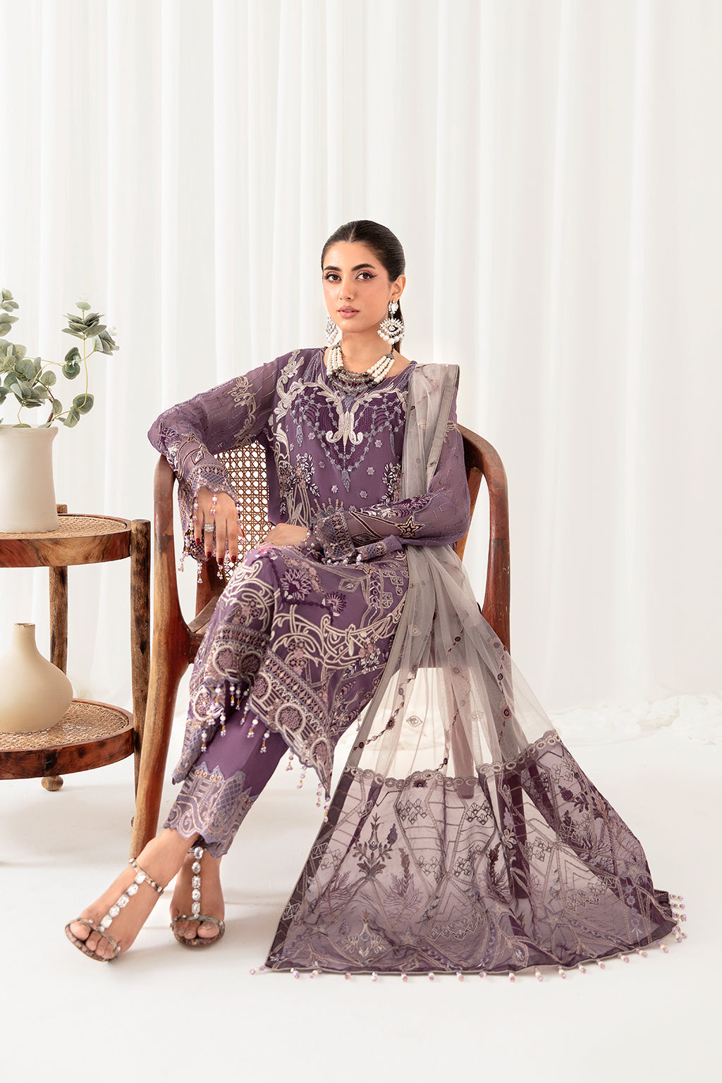 Ramsha | Rangoon Chiffon Collection 24 | D-1002 -  Ramsha Formal - Original Designer Dress - House of Maryam