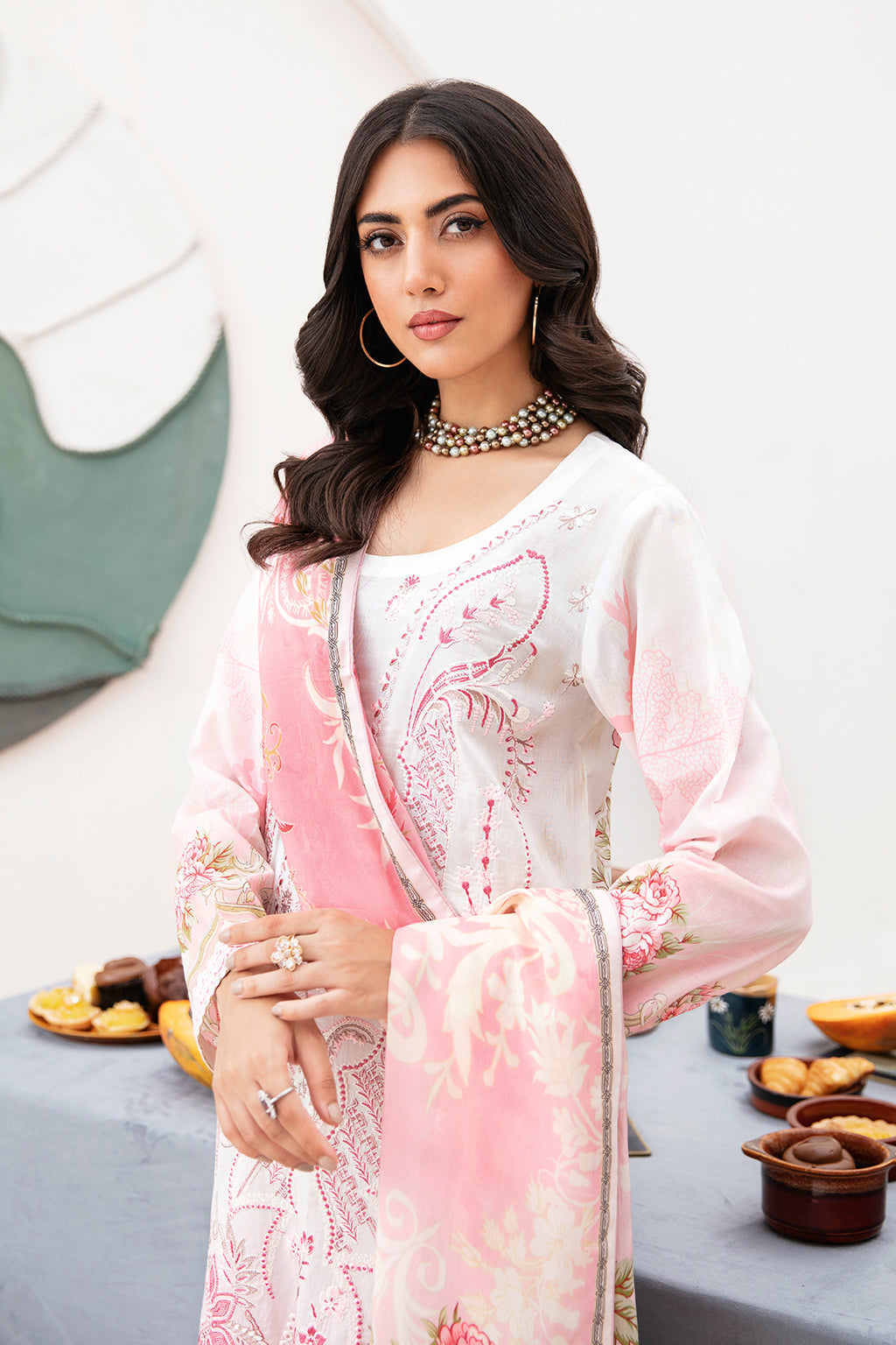 Ramsha | Mashaal Luxury Lawn | L-1104 -  Ramsha Luxury - Original Designer Dress - House of Maryam