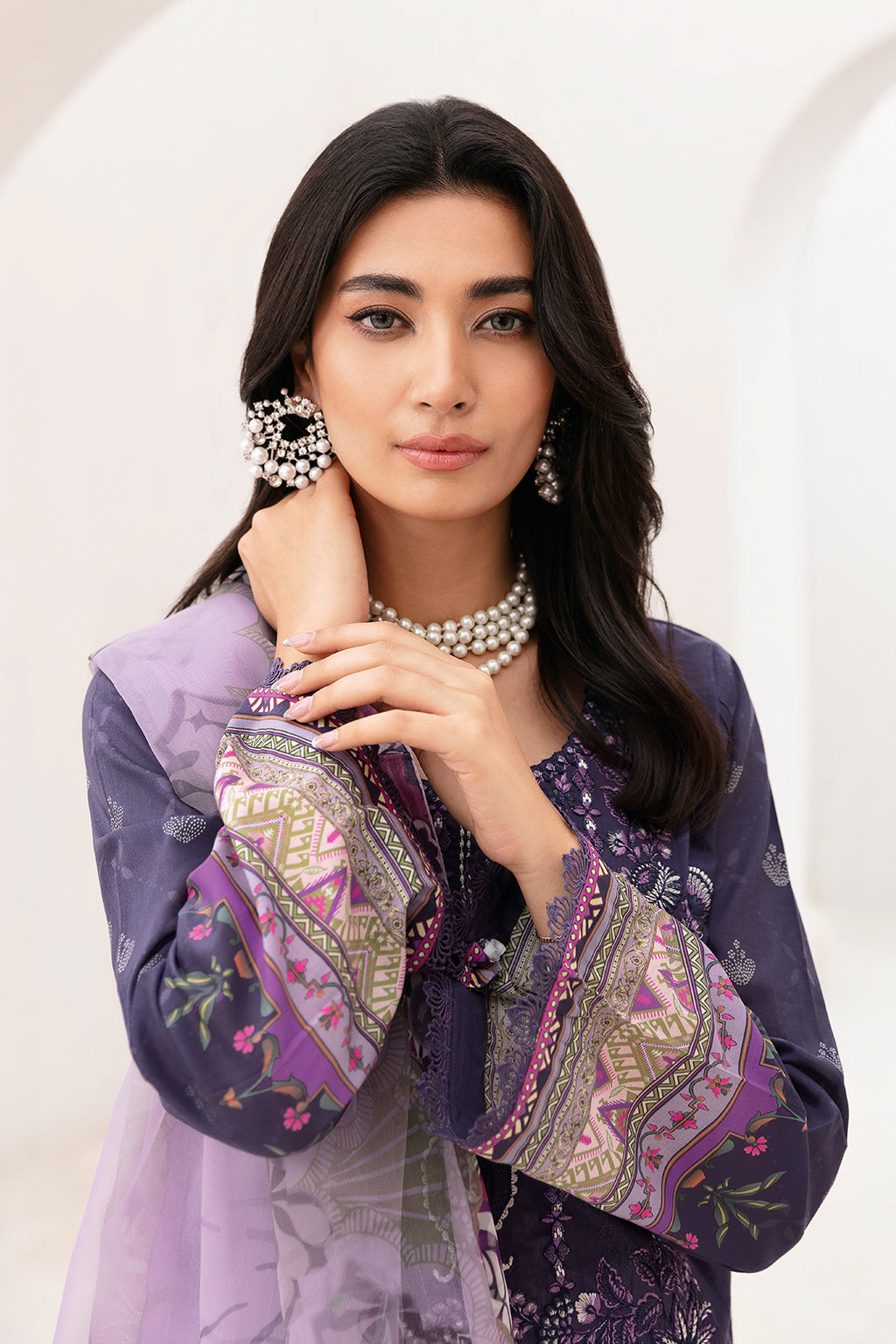 Ramsha | Mashaal Luxury Lawn | L-1105 -  Ramsha Luxury - Original Designer Dress - House of Maryam