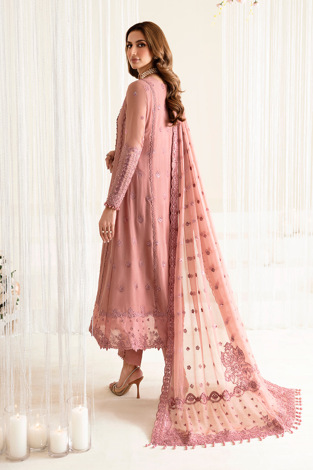 Alizeh | Reena Wedding Edits | AF-HM-4016-CRIMSON -  Alizeh Formal - Original Designer Dress - House of Maryam