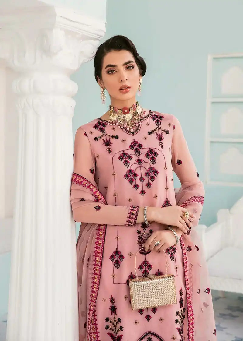 Akbar Aslam | Elinor Formals 2022 | Fluer by Designer Akbar Aslam - House of Maryam - Pakistani Designer Ethnic Wear in {{ shop.shopifyCountryName }}