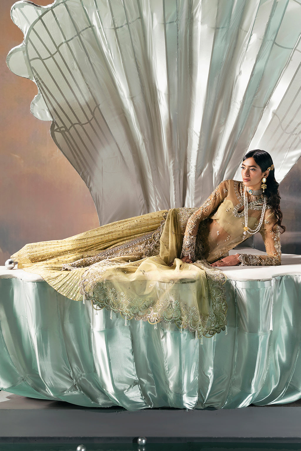 Afrozeh | Wild Flower Bloom Luxury Formals | Adelle -  Afrozeh Formal - Original Designer Dress - House of Maryam