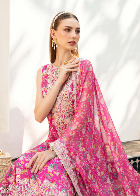 kanwal Malik | Mayal Luxury Lawn | Lamya by Designer Kanwal Malik - House of Maryam - Pakistani Designer Ethnic Wear in {{ shop.shopifyCountryName }}