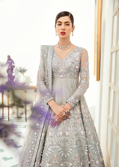 Akbar Aslam Revasser net bridal maxi, photo 5