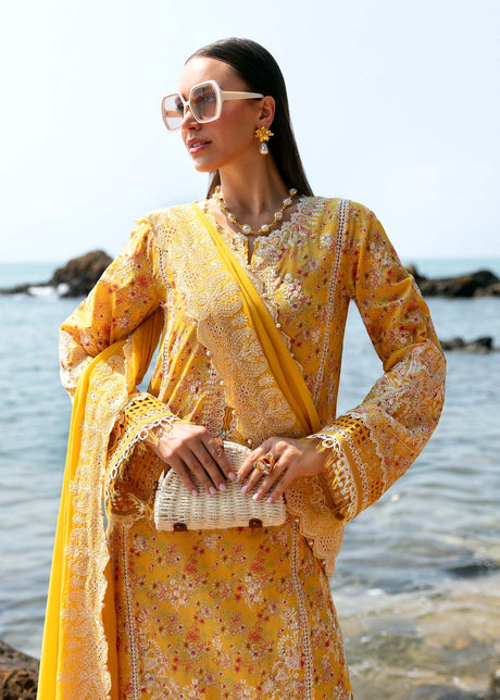 kanwal Malik | Mayal Luxury Lawn | Elara -  Kanwal Malik Luxury - Original Designer Dress - House of Maryam