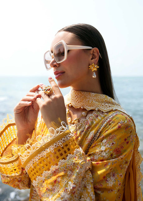 kanwal Malik | Mayal Luxury Lawn | Elara -  Kanwal Malik Luxury - Original Designer Dress - House of Maryam