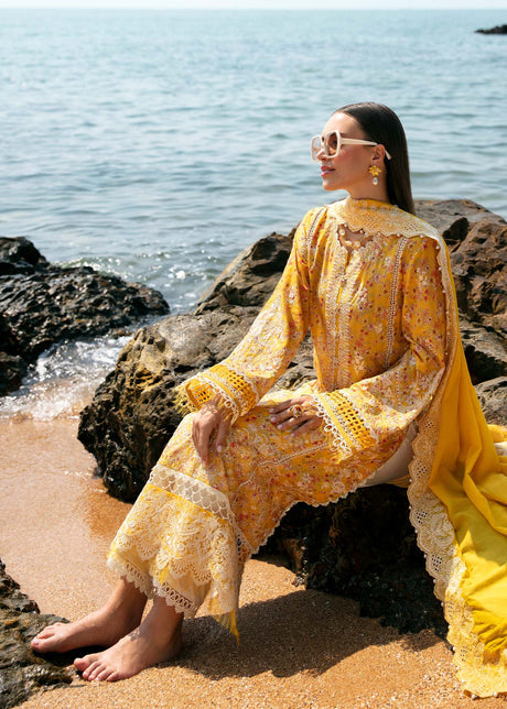 kanwal Malik | Mayal Luxury Lawn | Elara -  Kanwal Malik Luxury - Original Designer Dress - House of Maryam