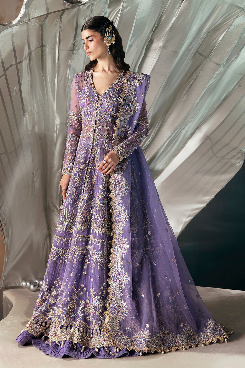 Afrozeh | Wild Flower Bloom Luxury Formals | Eloah -  Afrozeh Formal - Original Designer Dress - House of Maryam
