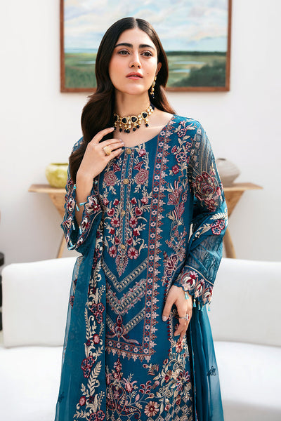 Ramsha | Chevron Chiffon Collection | A-811 -  Ramsha Casuals - Original Designer Dress - House of Maryam