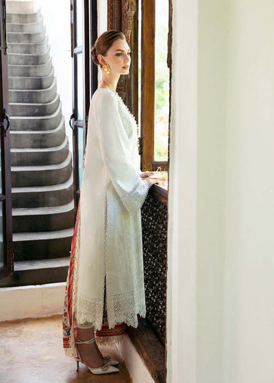 kanwal Malik | Mayal Luxury Lawn | Cerise -  Kanwal Malik Luxury - Original Designer Dress - House of Maryam