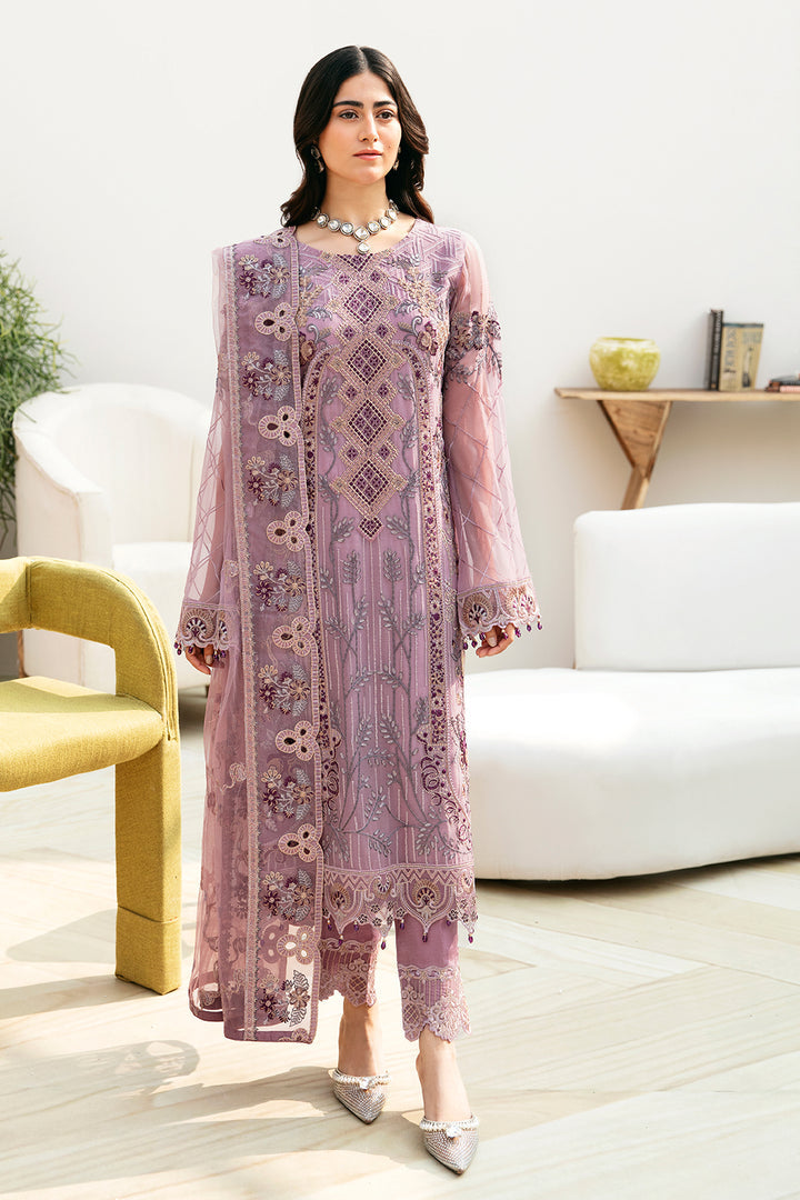 Ramsha | Chevron Chiffon Collection | A-801 -  Ramsha Casuals - Original Designer Dress - House of Maryam