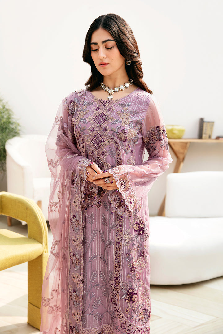 Ramsha | Chevron Chiffon Collection | A-801 -  Ramsha Casuals - Original Designer Dress - House of Maryam