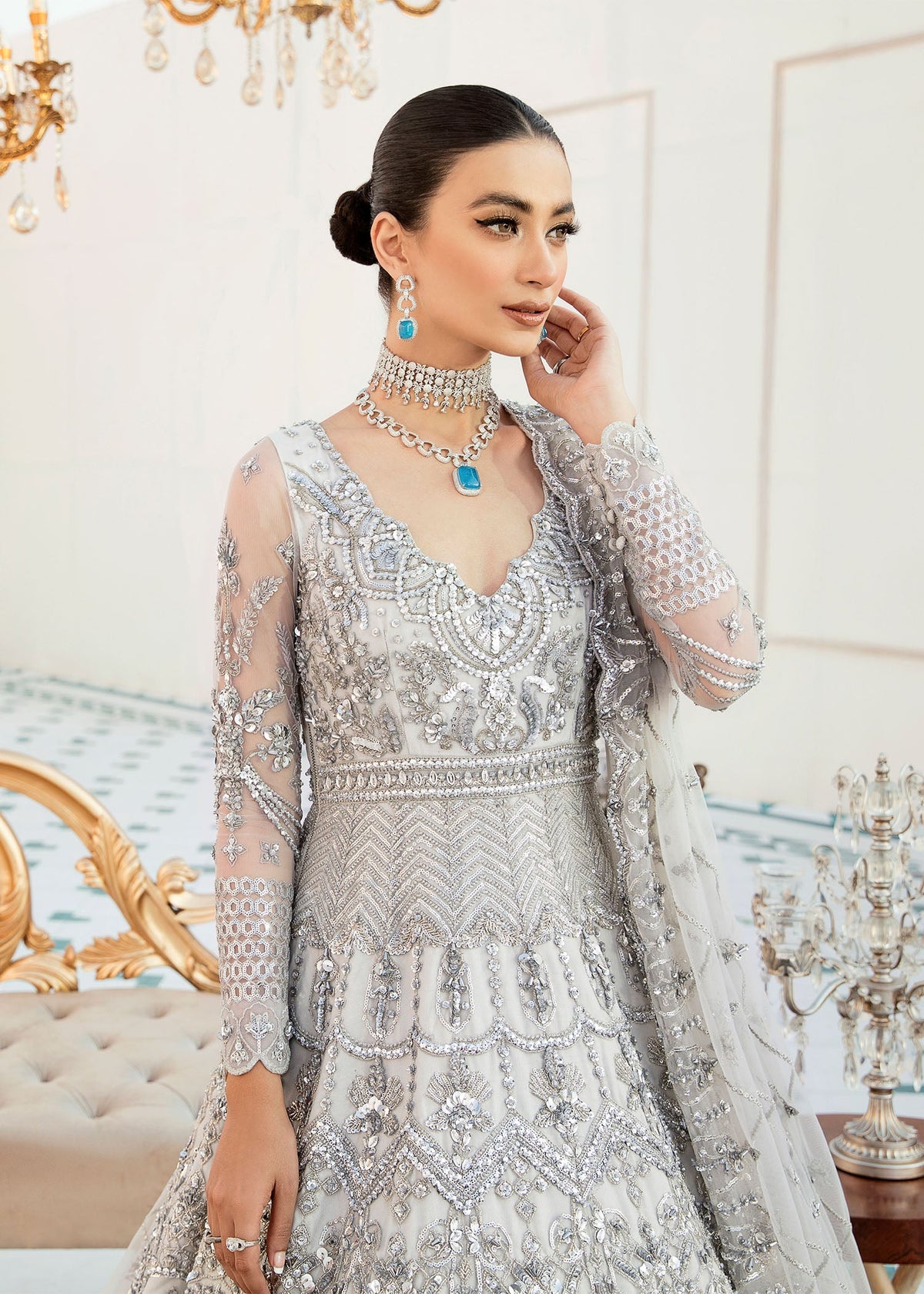 Akbar Aslam | Bridals | Slate-3